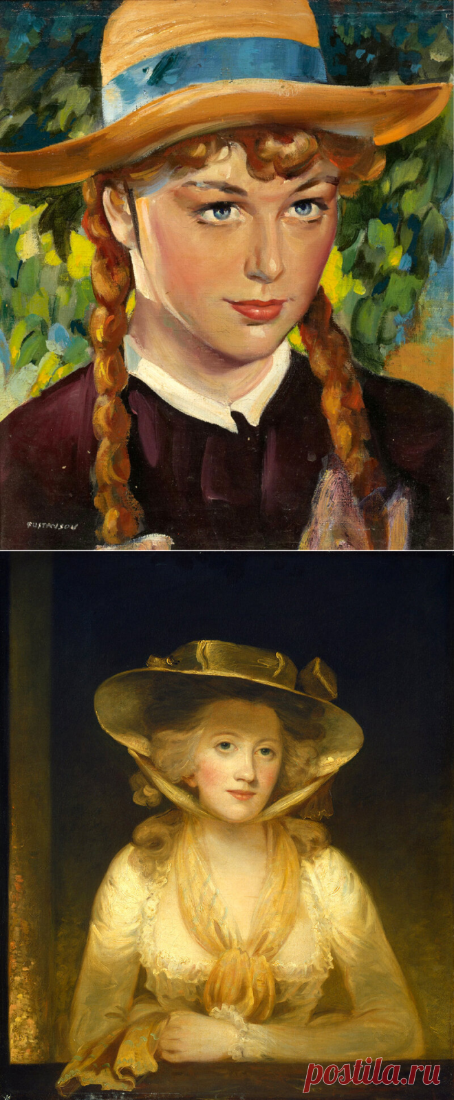 ВСЁ ДЕЛО В ШЛЯПЕ: Женщины в картинах известных художников | Калейдоскоп новостей | Яндекс Дзен