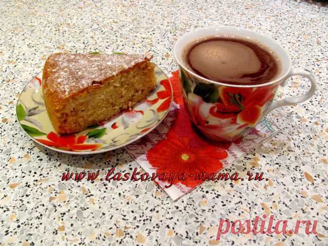 Овсяный пирог в мультиварке