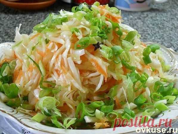 Остренькая капуста быстрого приготовления