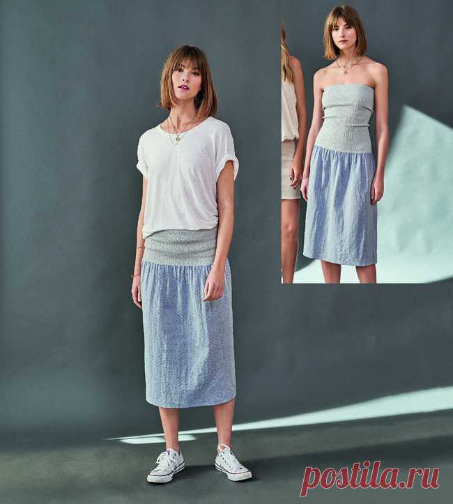 Платье-трансформер своими руками — Мастер-классы на BurdaStyle.ru