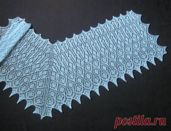 Стола из пряжи Regia Lace (палантин).