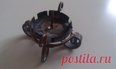 подсвечник из меди