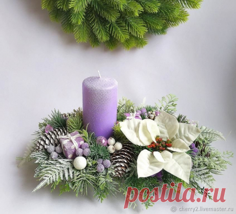 Новогодние композиции со свечами — DIYIdeas