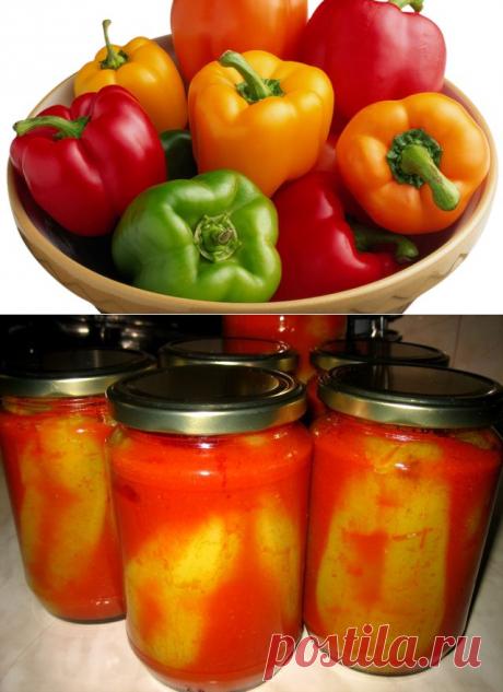 Целый перец с хвостиками в томате *Мировой закусон* - perchinka63.ru