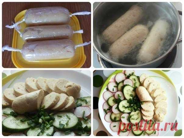 Нежнейшие куриные сосиски