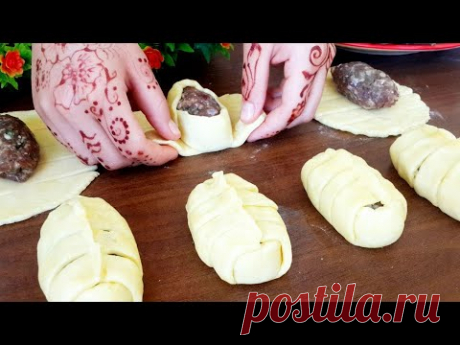 САМСА НОВИНКА!!! Семья Будет в Восторге! Рассыпчатая Самса/ Вкусно Быстро и Доступно.
