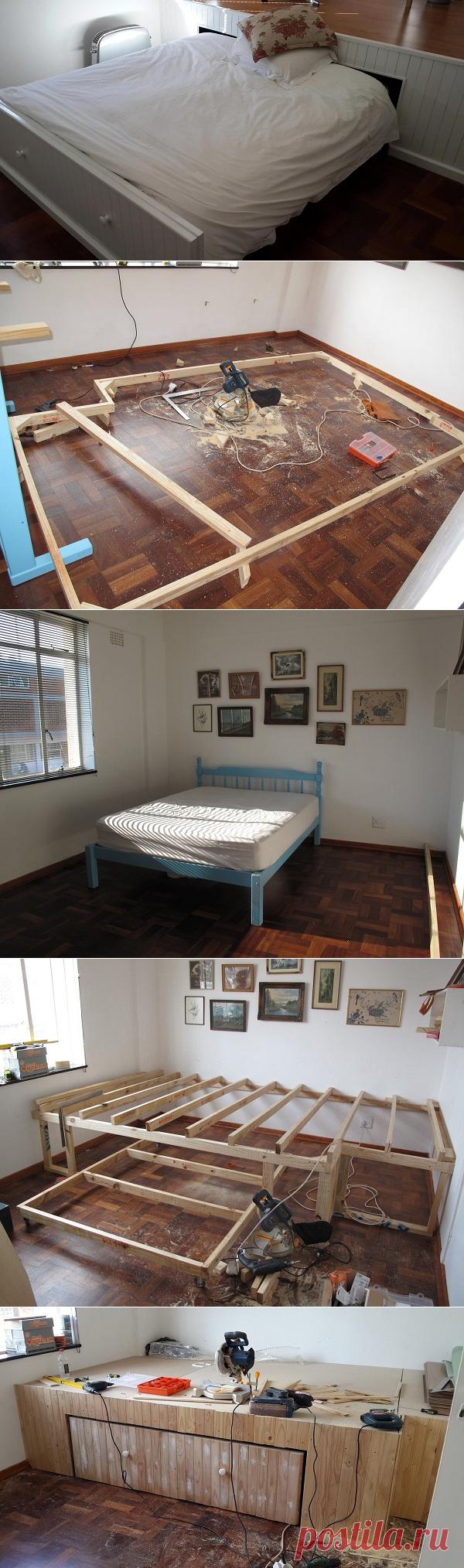 Новости PRO Ремонт - В этой комнате помещался только стол и стул. То, что сделал этот парень, нужно видеть!