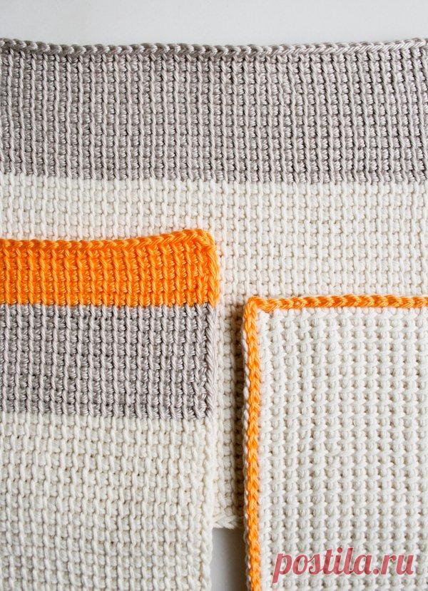 Тунисское Вязание Основы | Перл Сохо