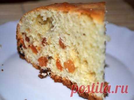 Манник с изюмом.