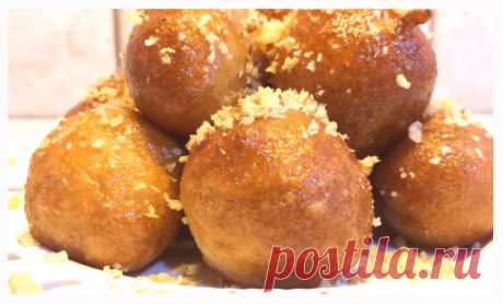 Очень вкусные пончики по гречески Лукумадес | 🍰Вкусно-Просто-Аппетитно🍴 | Яндекс Дзен