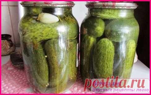 Консервированные огурцы с горчицей на зиму