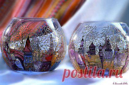 Роспись подсвечника