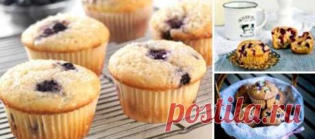 Маффины от Юлии Высоцкой — 6 пошаговых рецептов приготовления — БЛИНЧИК