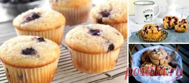 Маффины от Юлии Высоцкой — 6 пошаговых рецептов приготовления — БЛИНЧИК
