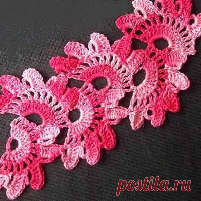 Лента крючком схемы
