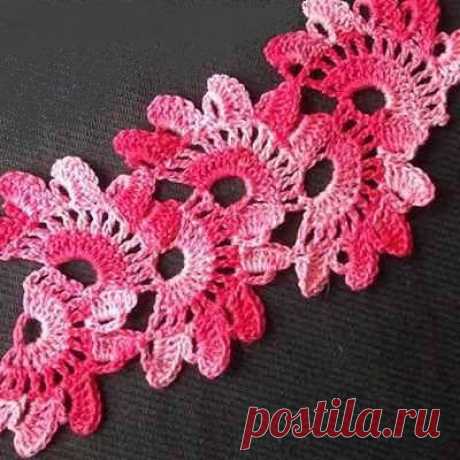 Лента крючком схемы