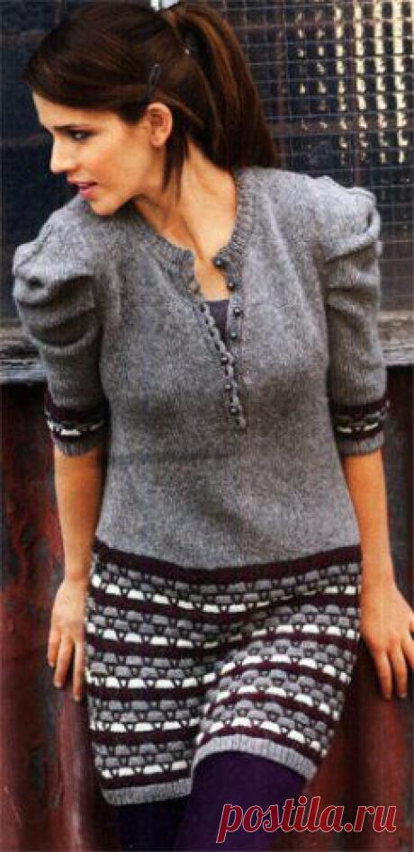 Вязание спицами - схемы, модели узоры бесплатно. Фото. » Страница 11