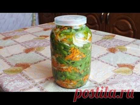 Спаржевая фасоль по корейски рецепт - YouTube