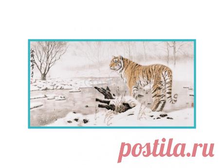 Первый снег на реке Xiu Crafts арт. 2801504