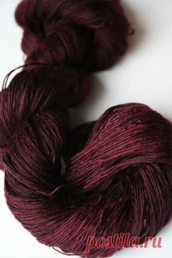 Artyarns Silk Essence Lace Yarn | H11 Black Cherry at Fabulous Yarn