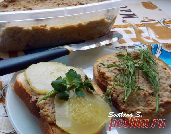 Паштет из куриного мяса и печени с грибами - Быстро и вкусно - Группы Мой Мир