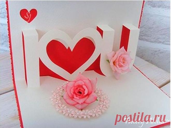 Объемные открытки своими руками, пошаговые мастер-классы