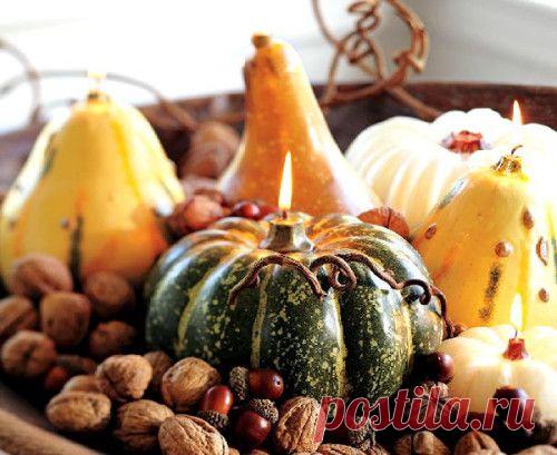 Как украсить дом и двор осенью