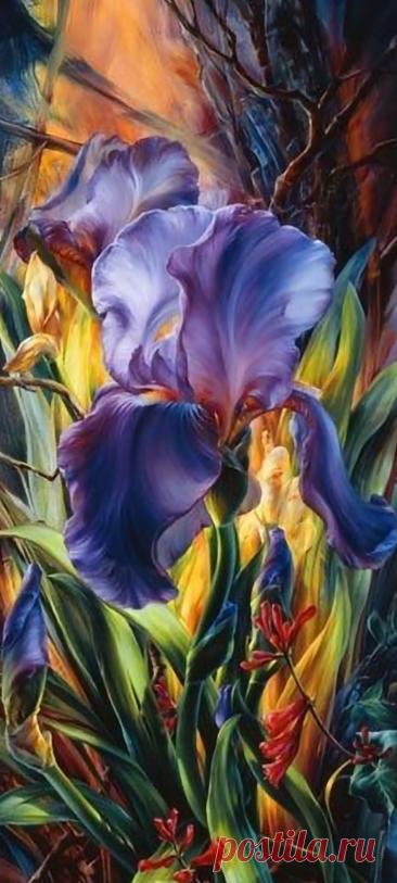 Пин на доске абстракция