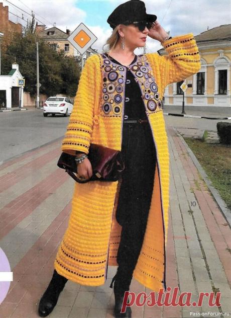 Журнал Мод. Вязание №633 2021 | Женская одежда крючком. Схемы и описание