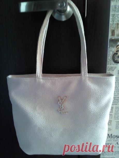 Сумка из искусственной замши