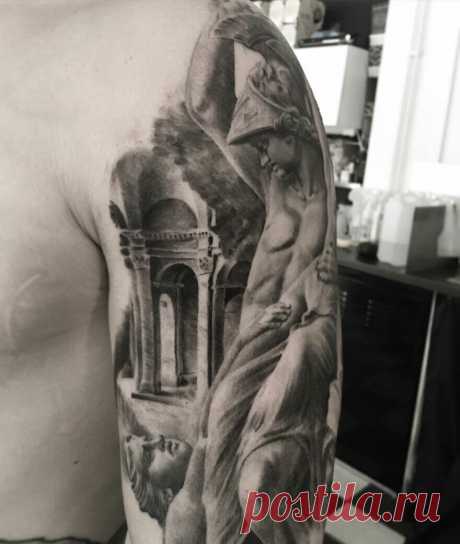 40 эффектных тату в стиле черно-серого реализма от Ти Стаклайфа | Цветы Флоры | Яндекс Дзен