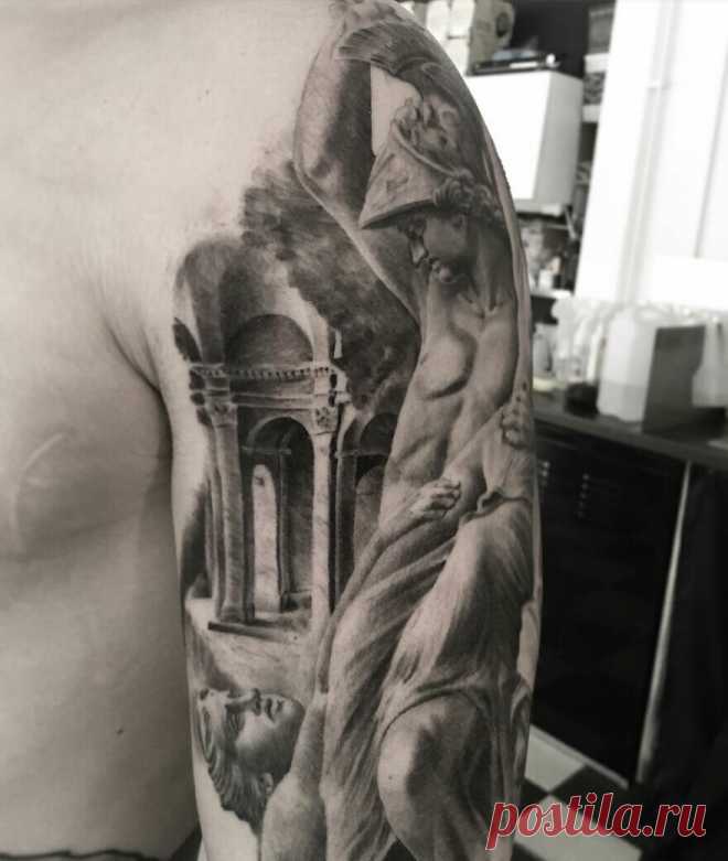 40 эффектных тату в стиле черно-серого реализма от Ти Стаклайфа | Цветы Флоры | Яндекс Дзен