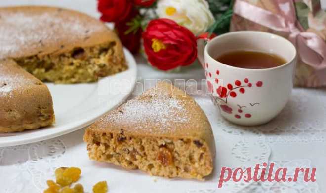 Кекс с изюмом в мультиварке - рецепт с  | Все Блюда