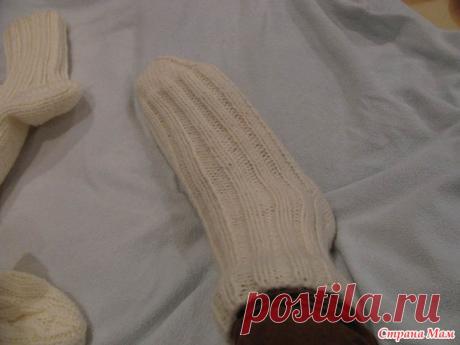 "Носочная история" для новогодней семейной фотосессии - Вязание - Страна Мам