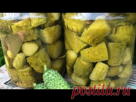 Огурчики по-фински- очень вкусная заготовка на зиму!Готовятся быстро, сьедаются ещё быстрее.