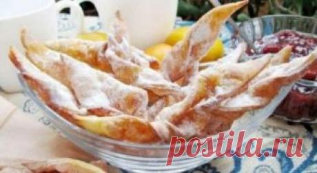 Нежный воздушный хворост Ставьте чайник и зовите к столу! .