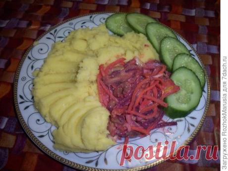 Толчёная картошечка с небольшим секретиком