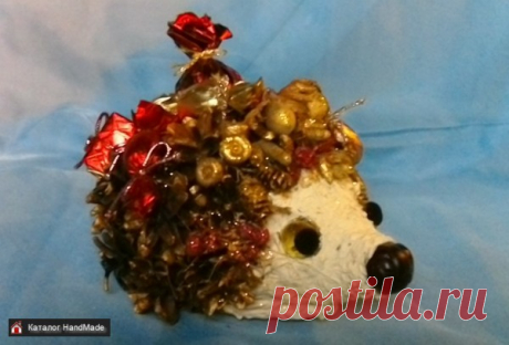 Подарки на новый год Ежик ручной работы купить в Минске и Беларуси, цены на HandMade