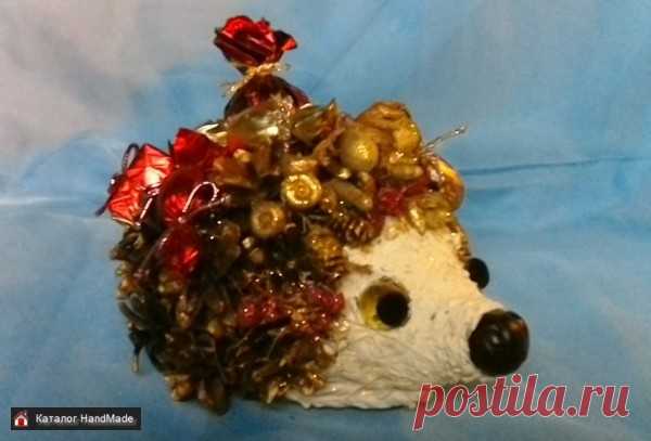 Подарки на новый год Ежик ручной работы купить в Минске и Беларуси, цены на HandMade