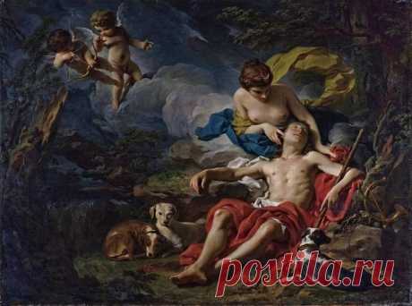 Pierre Hubert Subleyras - Selene and Endymion
