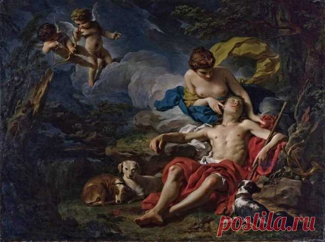 Pierre Hubert Subleyras - Selene and Endymion
