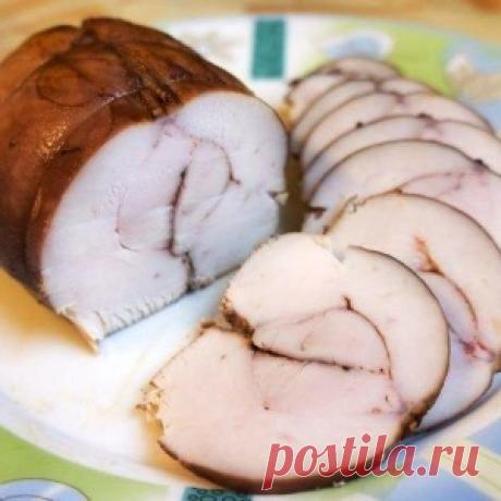 Пастрома из куриной грудки в винном маринаде. Отличная холодная закуска, замечательно идeт на бутерброды и не только - МирТесен