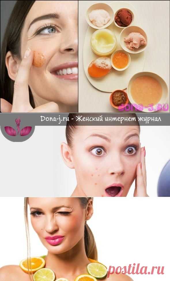 6 лучших домашних скрабов для жирной кожи лица