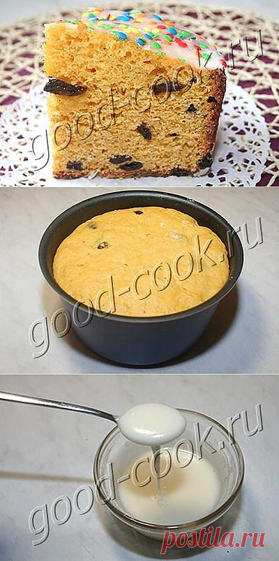 Хорошая кухня - кулич на кураге. Кулинарная книга рецептов. Салаты, выпечка.