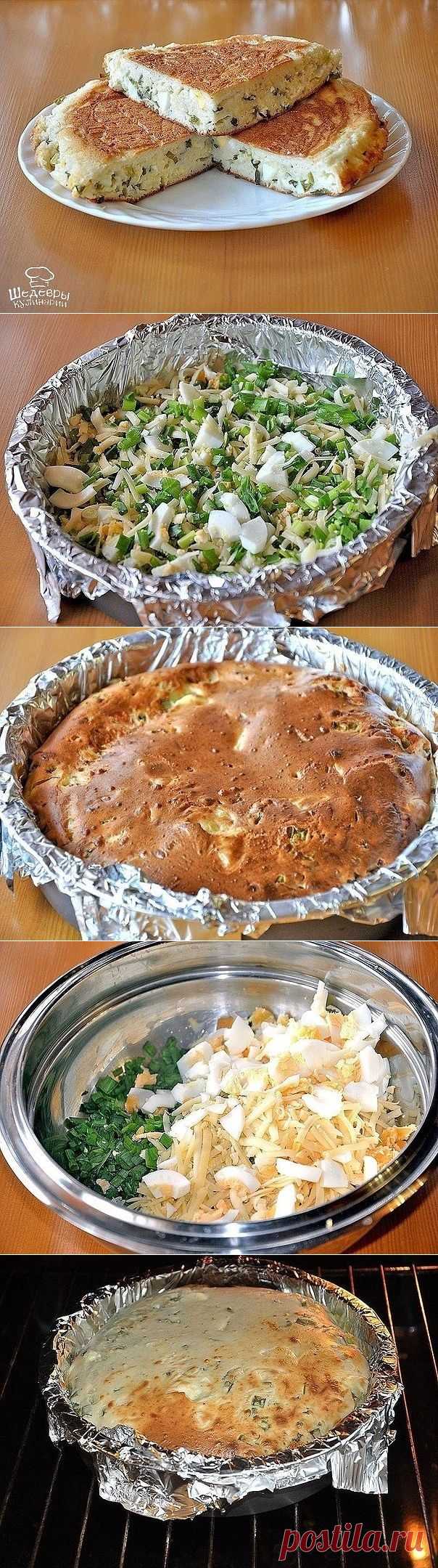 Кефирный пирог