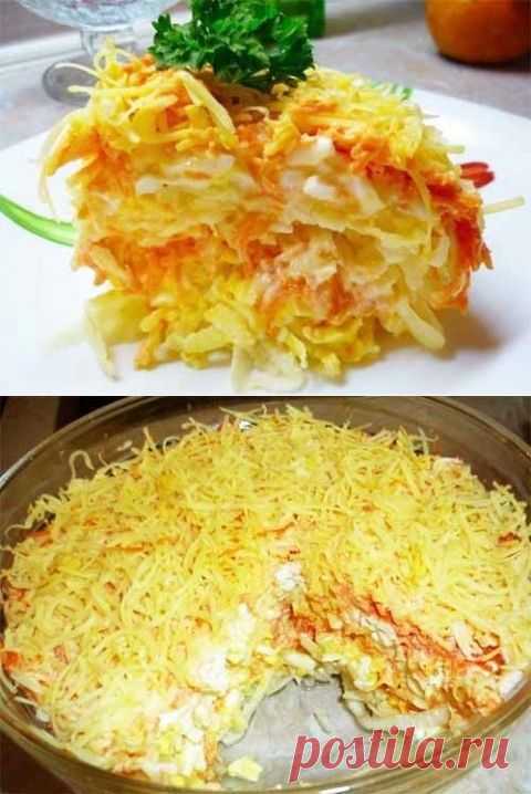 Быстрый и вкусный салат