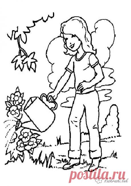 Тёплый хлеб раскраски