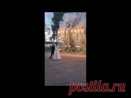 Огнепад, огненный водопад | Пиротехническое Шоу