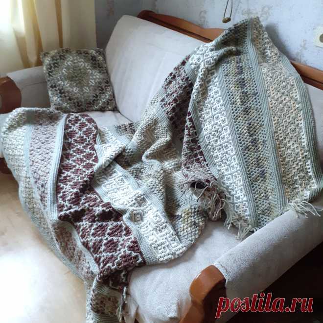 Плед на одном дыхании | Minute Crochet | Яндекс Дзен