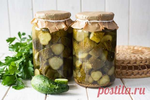 Огурцы по-фински на зиму